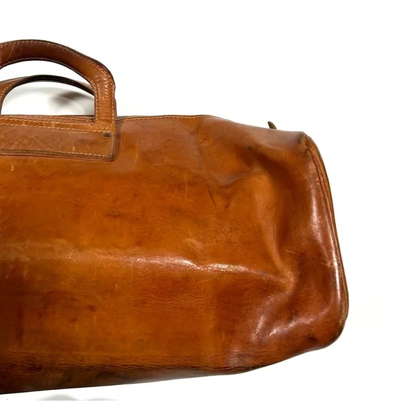Vintage Leather Duffle bag - Picture 10 of 16
